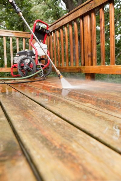 Pressure Washing Deck